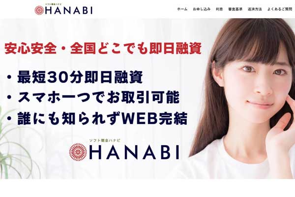 ソフト闇金ハナビのLINE通知で即日融資